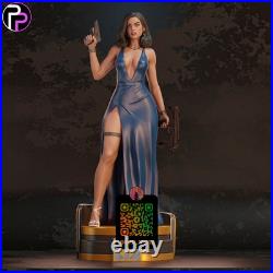 Bond Girl 007 Paloma -Resin Figure Unpainted/Painted 3D Print Model Kit Statue