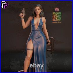 Bond Girl 007 Paloma -Resin Figure Unpainted/Painted 3D Print Model Kit Statue