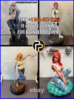 Bond Girl 007 Paloma -Resin Figure Unpainted/Painted 3D Print Model Kit Statue