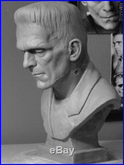 Boris Karloff Bust Frankenstein 1931 Life-Size Resin Model Kit StannArts
