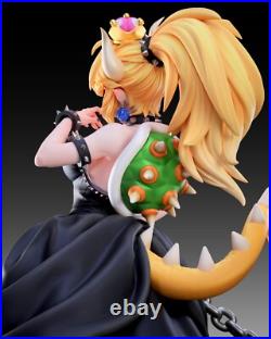 Bowsette 1/4 Painted 3D Printed 12K Figure Statue Resin Model Kit Unassembled