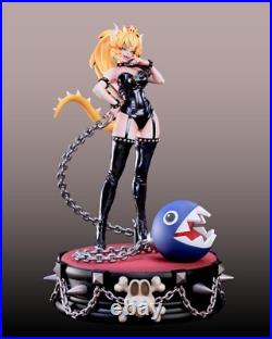Bowsette 1/4 Painted 3D Printed 12K Figure Statue Resin Model Kit Unassembled