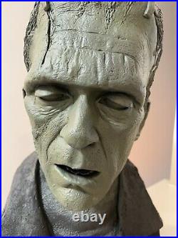 Bride of Frankenstein Monster Resin Bust sculpted by Mike Hill