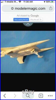 Buck rogers starfighter Resin Model Kit135 Scale From Spacecraft Creation Model