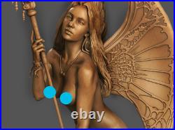 Butterfly Girl Resin 3D Printed Model Kit Unpainted Unassembled GK 2 Sizes