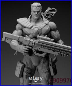 Cable Marvel 3D Printing Figure Unpainted Model Sculpture GK Blank Kit New Stock