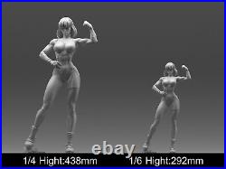 Caitlin 13TH Gen Figure Resin Model 3D printing Unpainted Unassembled GK DIY Kit