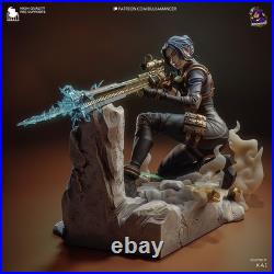Caitlyn, Arcane, 1/9 Scale, 12K Resin Model Kit Painted 3d Printed DIY Figure