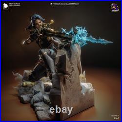 Caitlyn, Arcane, 1/9 Scale, 12K Resin Model Kit Painted 3d Printed DIY Figure