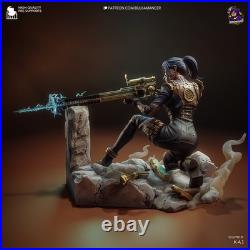 Caitlyn, Arcane, 1/9 Scale, 12K Resin Model Kit Painted 3d Printed DIY Figure