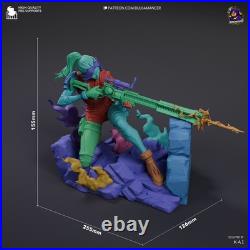 Caitlyn, Arcane, 1/9 Scale, 12K Resin Model Kit Painted 3d Printed DIY Figure