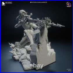 Caitlyn, Arcane, 1/9 Scale, 12K Resin Model Kit Painted 3d Printed DIY Figure