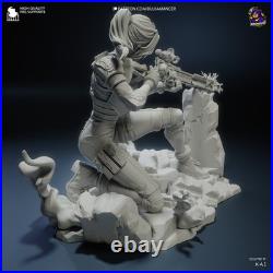 Caitlyn, Arcane, 1/9 Scale, 12K Resin Model Kit Painted 3d Printed DIY Figure
