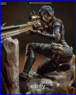 Caitlyn Arcane Resin Figure Unpainted/Painted 3D Print Model Kit Statue