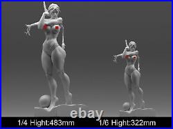 Cammy Beach Volleyball Resin Model 3D printing Unpainted Unassembled GK DIY Kit