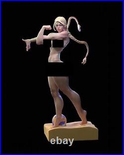 Cammy Sexy Fighter Unassembled Unpainted 14 Scale 3D Printed Resin Model Kit GK