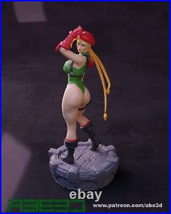 Cammy Street Fighter Unpainted Scale Resin Statue Model Kit