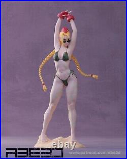 Cammy Street Fighter resin scale model kit unpainted 3d print