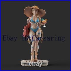 Cammy White Bikini 3D Printing Figure Unpainted Model GK Blank Kit Sculpture New