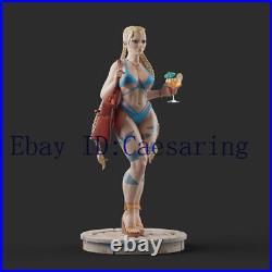 Cammy White Bikini 3D Printing Figure Unpainted Model GK Blank Kit Sculpture New