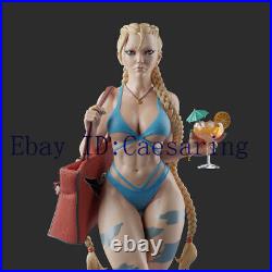 Cammy White Bikini 3D Printing Figure Unpainted Model GK Blank Kit Sculpture New