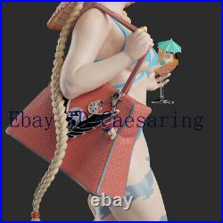 Cammy White Bikini 3D Printing Figure Unpainted Model GK Blank Kit Sculpture New