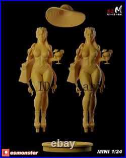 Cammy White Bikini 3D Printing Figure Unpainted Model GK Blank Kit Sculpture New