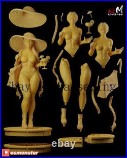 Cammy White Bikini 3D Printing Figure Unpainted Model GK Blank Kit Sculpture New