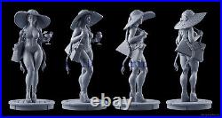 Cammy White Bikini 3D Printing Figure Unpainted Model GK Blank Kit Sculpture New