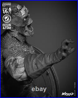 Captain America Zombie Resin Sculpture Statue Model Kit Unpainted/Unassembled