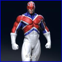Captain Britain 3D Printing Unassembled Unpainted Resin Model Kits Garage Kits
