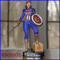 Captain Carter 3D Printing Figure Unpainted Model Sculpture GK Blank Kit New Sto