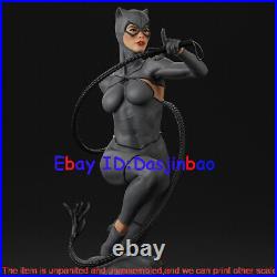 Catwoman 2 Heads 3D Print Model Kit 1/6 Figure Unpainted Unassembled 30cm GK