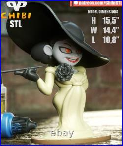 Chibi Lady Dimitrescu Resin Model Kit Resident Evil Village Vampire