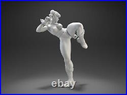 ChunLi Sexy Fight Girl Resin Model GK 3D printed Unpainted Unassembled Kit NSFW