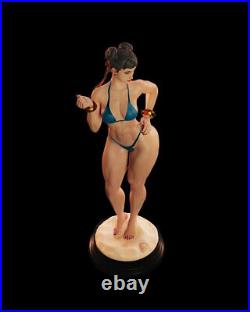 Chun-Li 1/12 3D Printed 12K Figure Statue Resin Model Kit Unassembled