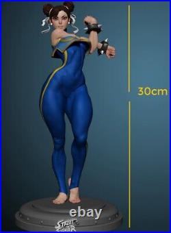 Chun-Li 3D Printing Unpainted Figure Blank Kit Model GK New Hot Toy In Stock