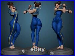 Chun-Li 3D Printing Unpainted Figure Blank Kit Model GK New Hot Toy In Stock