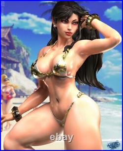 Chun-Li Resin Figure 1/6 Scale, 12K High-Detail Model Kit Hand PAinted