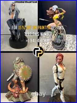 Chun-Li Street Fighter Resin Figure Unpainted/Painted 3D Print Model Kit Statue