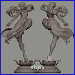 Chun-Li Street Fighter resin scale model kit unpainted 3d print