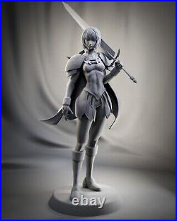 Claire Claymore resin scale model kit unpainted 3d print