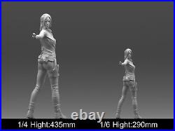 Claire Redfield Figure Resin Model 3D printing Unpainted Unassembled GK DIY Kit