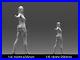 Claire Redfield Figure Resin Model 3D printing Unpainted Unassembled GK DIY Kit