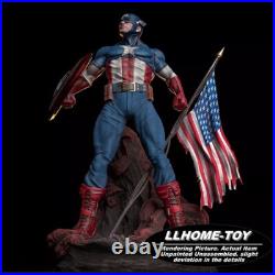 Classic Captain A Resin 16 Model Kit Unpainted 3d Print GK Statue Figure