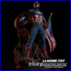 Classic Captain A Resin 16 Model Kit Unpainted 3d Print GK Statue Figure