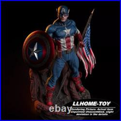 Classic Captain A Resin 16 Model Kit Unpainted 3d Print GK Statue Figure