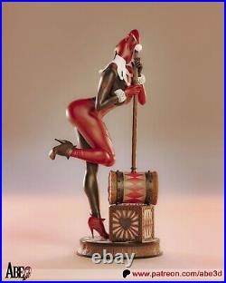 Classic Harley Quinn Outfit 3d Resin Model Kit 90mm-1/4 Scales Available