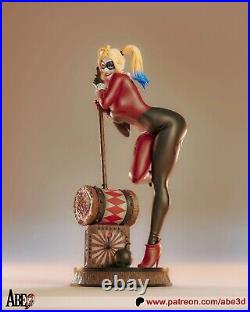 Classic Harley Quinn Outfit 3d Resin Model Kit 90mm-1/4 Scales Available