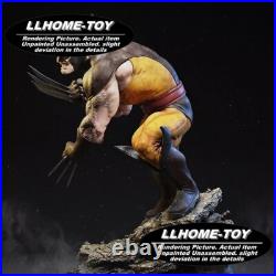Classic Wolverine Resin 14 Scale Model Kit Unpainted 3d Print GK Statue Figure